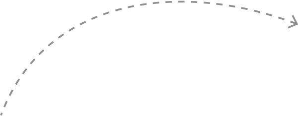 curved arrow